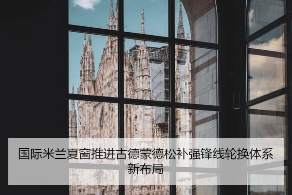 国际米兰夏窗推进古德蒙德松补强锋线轮换体系新布局